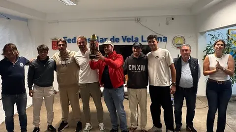 Entrega de trofeos Campeonato de Patrones Noveles.