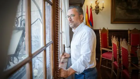 Asier Antona en el Ayuntamiento de Santa Cruz de La Palma