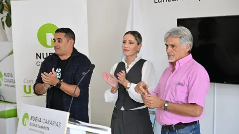 Yoné Caraballo, Sheila Guill&eacute;n  y Servando P&eacute;rez.