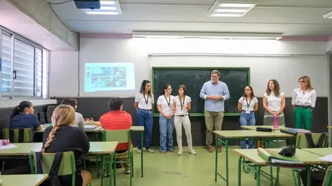 Isidro Pérez y Mónica de León