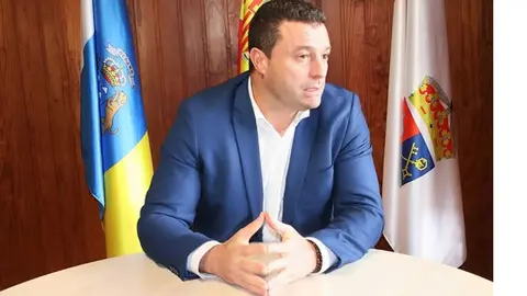 &Oacute;scar Noda, alcalde de Yaiza.