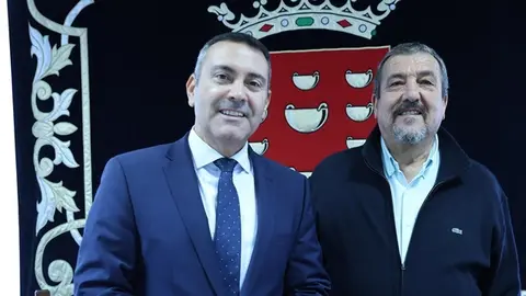 Oswaldo Betancort junto a Miguel &Aacute;ngel Jim&eacute;nez.