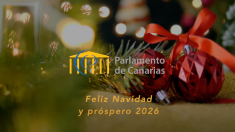 Felicitaci&oacute;n navide&ntilde;a del Parlamento de Canarias.