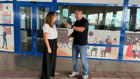 Los dos concejales del PP de Yaiza.