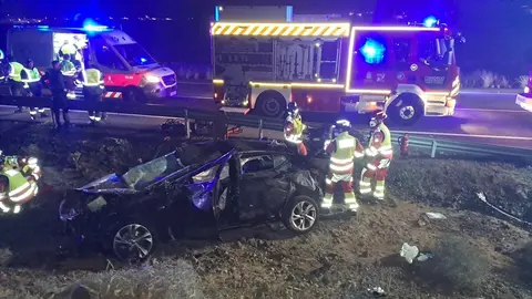 Imagen del estado en el que qued&oacute; el veh&iacute;culo.