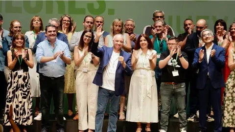 Luis Campos el d&iacute;a que fue elegido presidente de la organizaci&oacute;n.