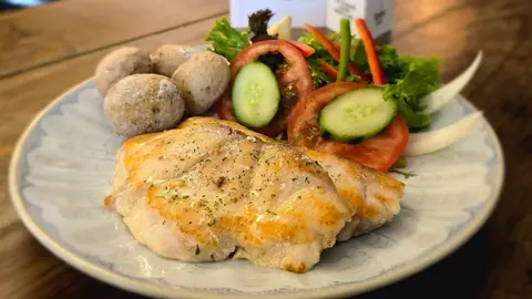 Plato que se ofrece en el men&uacute; de los CACT.