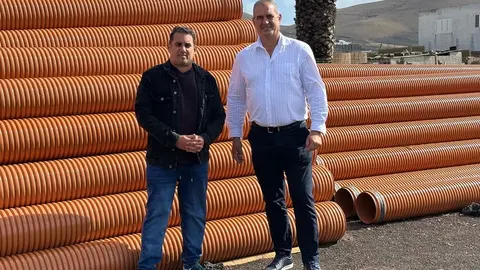 Yon&eacute; Caraballo y Luis Miguel Valiente en Uga.