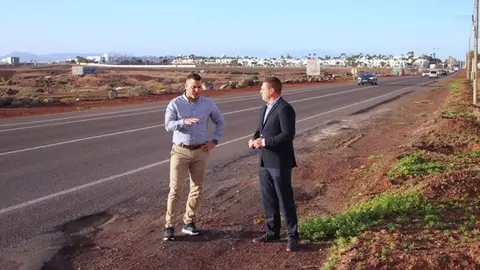 &Aacute;ngel Lago y &Oacute;scar Noda.