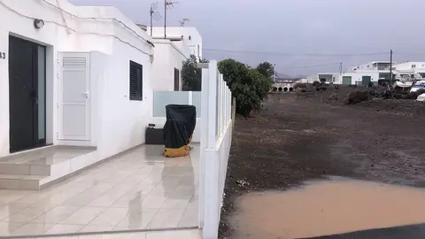 Imagen de c&oacute;mo se queda la zona tras las lluvias.