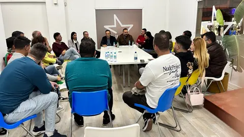 Imagen de una reuni&oacute;n de la Ejecutiva Insular de Coalici&oacute;n Canaria.