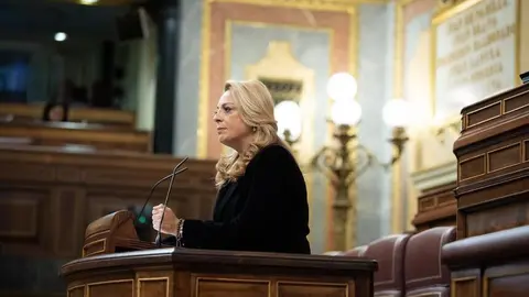 Cristina Valido en el Congreso de los Diputados.
