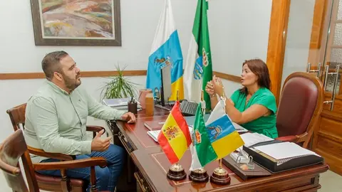 Olivia Duque y Javier D&iacute;az.