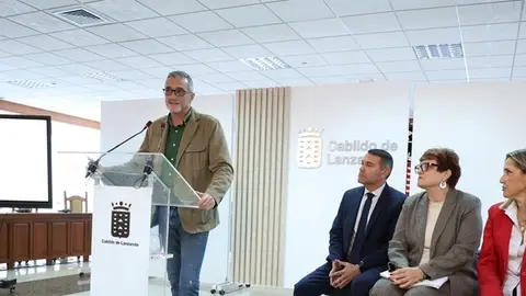 Marci Acu&ntilde;a en la rueda de prensa sobre las listas de espera para el reconocimiento de la discapacidad.