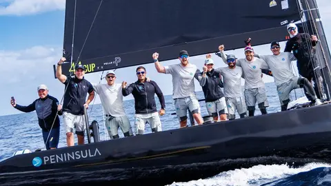 Imagen de los ganadores de la 44 Cup Calero Marina.