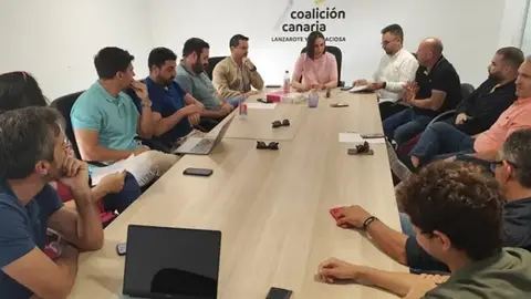 Imagen de un encuentro de CC en Lanzarote. 