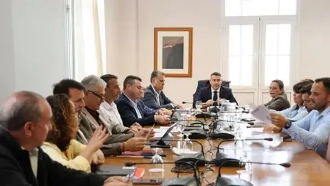 Imagen de archivo de un encuentro del Consorcio del Agua. 