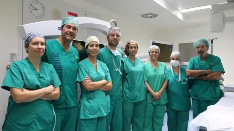 Equipo de Otorrinolaringolog&iacute;a del Hospital Doctor Jos&eacute; Molina Orosa.