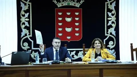 Oswaldo Betancort junto a Mar&iacute;a Jes&uacute;s Tovar.