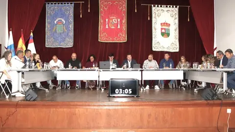 Pleno del Ayuntamiento de Yaiza.