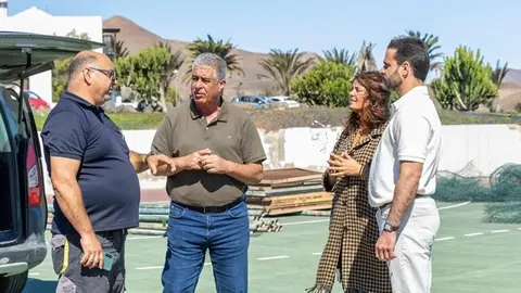 Olivia Duque junto a Eugenio Robayna y Alejandro Ram&iacute;rez.