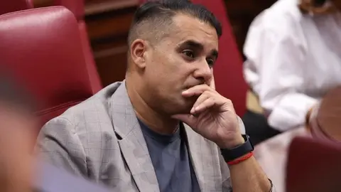 Yon&eacute; Caraballo, parlamentario y presidente de Nueva Canarias en Lanzarote.