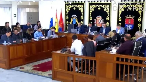 Pleno del Ayuntamiento de Arrecife.