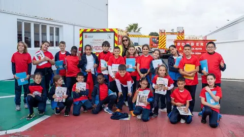 Jornada del Consorcio de Seguridad y Emergencias con los  colegios.