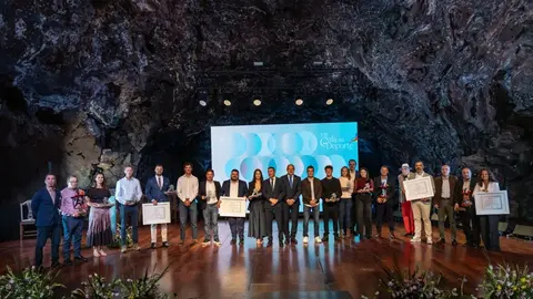 Premiados de la gala del deporte.