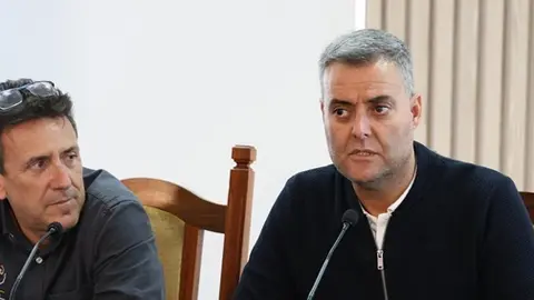 Kiko Aparicio junto a Enrique Espinosa.