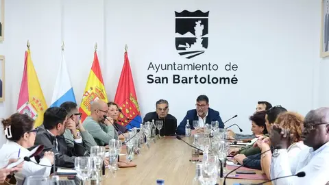 Pleno del Ayuntamiento de San Bartolom&eacute;.