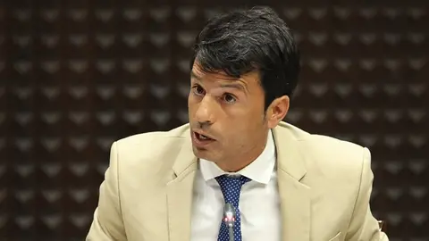 Marcos Bergaz (PSOE) en el parlamento canario.