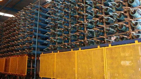 Imagen de archivo del interior de una de las plantas de la antigua Inalsa, actualmente Canal Gesti&oacute;n.