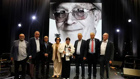 Acto de reconocimiento a Mamerto Cabrera del Ayuntamiento de T&iacute;as.