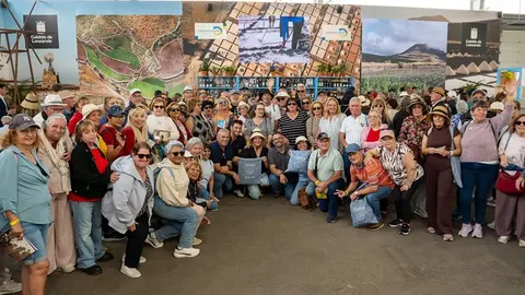 Mayores de Arrecife en la feria de FEAGA.