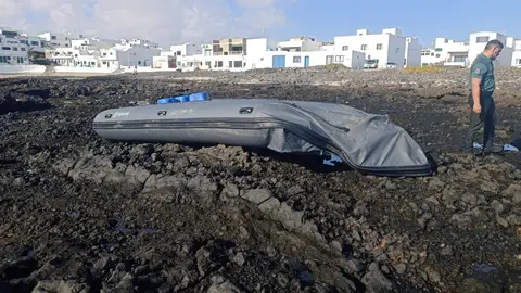 Neum&aacute;tica localizada en Caleta Caballo.