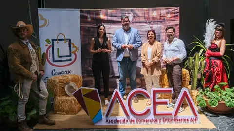 Presentaci&oacute;n de la V Feria de Saldos y Oportunidades de San Bartolom&eacute;.