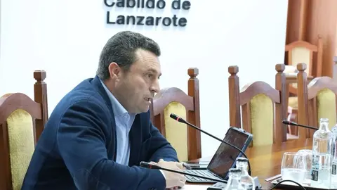 &Oacute;scar Noda, consejero del Cabildo de Lanzarote.