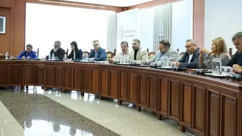 Imagen del grupo de gobierno del Cabildo.