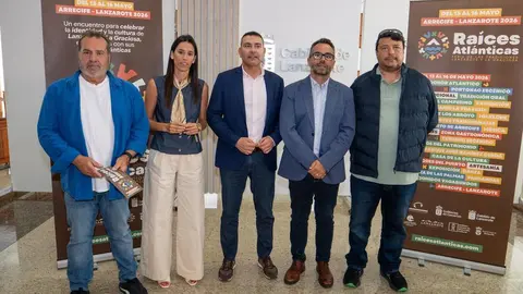 Presentaci&oacute;n del evento en el Cabildo de Lanzarote.
