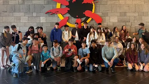 J&oacute;venes de Teguise participantes en el Teguise Camp 2026.