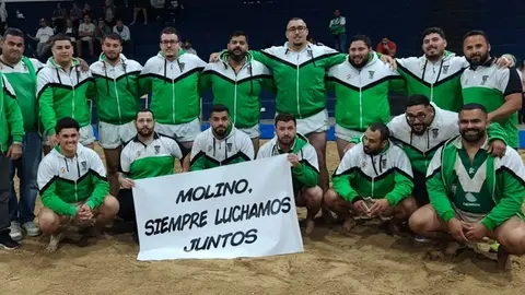 El Tao Cicar dedica su triunfo a su luchador Gabriel Mart&iacute;n.