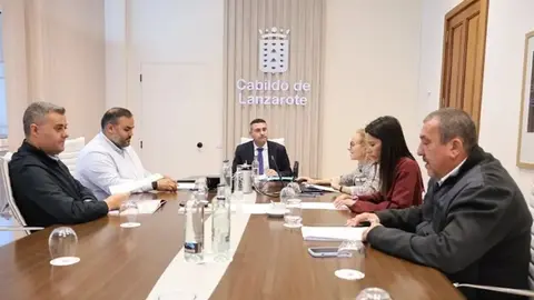 Integrantes del Consejo de Gobierno del Cabildo de Lanzarote en una imagen de archivo.