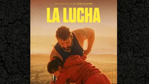 Cartel de la obra La Lucha.