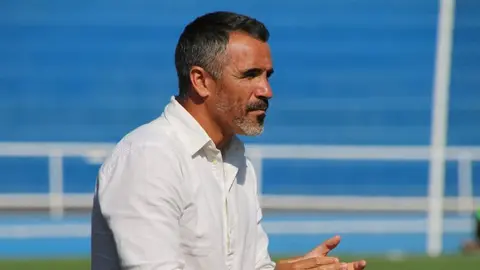 &Aacute;ngel L&oacute;pez en una imagen oficial del club.