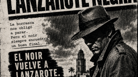 Cartel segunda edici&oacute;n de Lanzarote Negra.