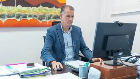 Domingo Cejas, consejero de Aguas del Cabildo de Lanzarote.