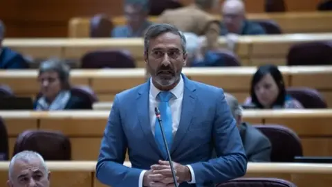 Pedro San Gin&eacute;s en el Senado en una imagen de archivo.