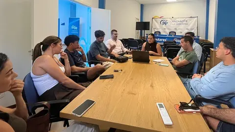 Imagen de un encuentro de los j&oacute;venes del PP.