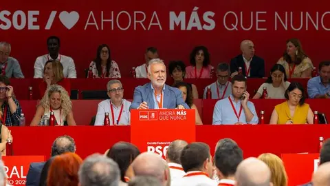&Aacute;ngel V&iacute;ctor Torres en el congreso Federal de este s&aacute;bado en Madrid